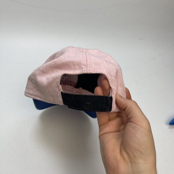 Y2K Coors Light Strapback Adjustable Hat Cap Beer Women Grunge Floral Goth Pink - Picture 8 of 13